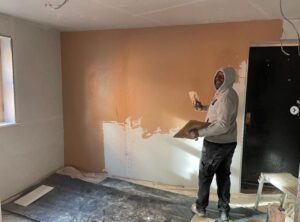 We’re getting plastered!